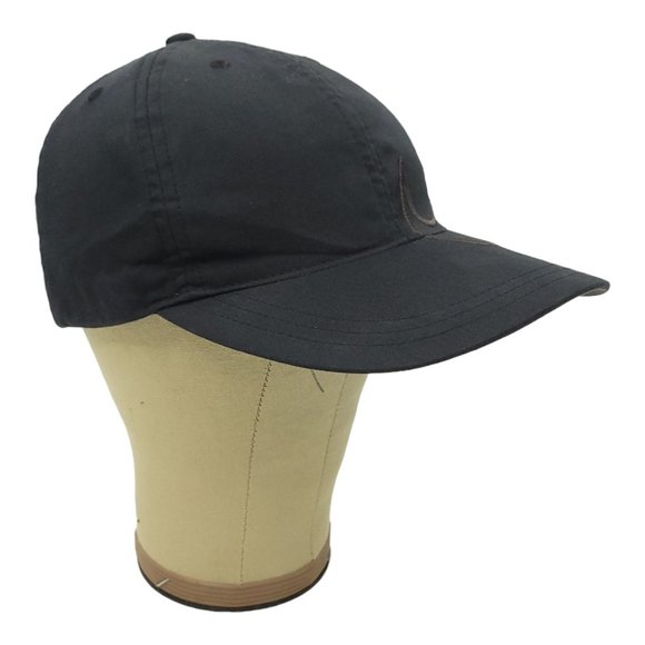 Nike Golf Strapback Cap Embroidered Swoosh Unisex Trucker Baseball Hat Black - Picture 3 of 12